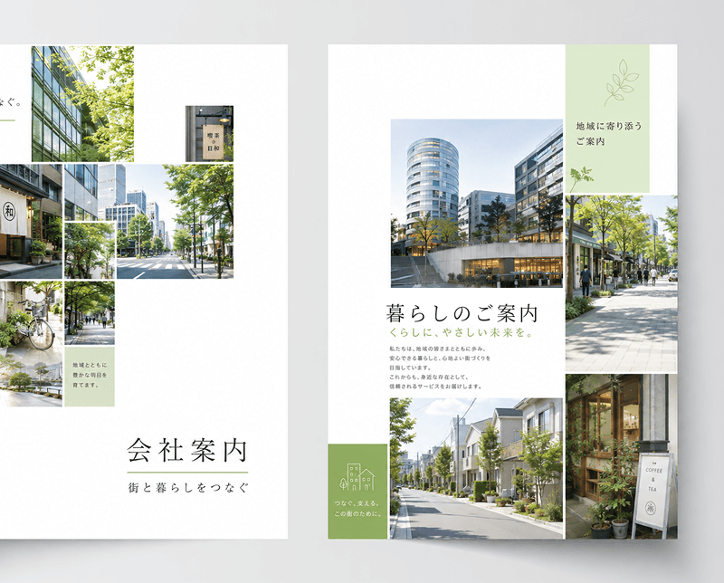 販促物デザインのイメージ